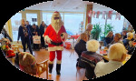 25.Tot ieders verrassing kwam eerst de Kerstman
